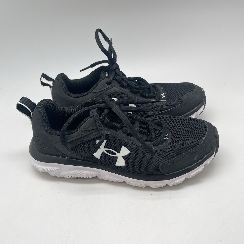 Under Armour Sneakers Womens 6 Charged Assert 9 3024591-001 Black Running Shoes